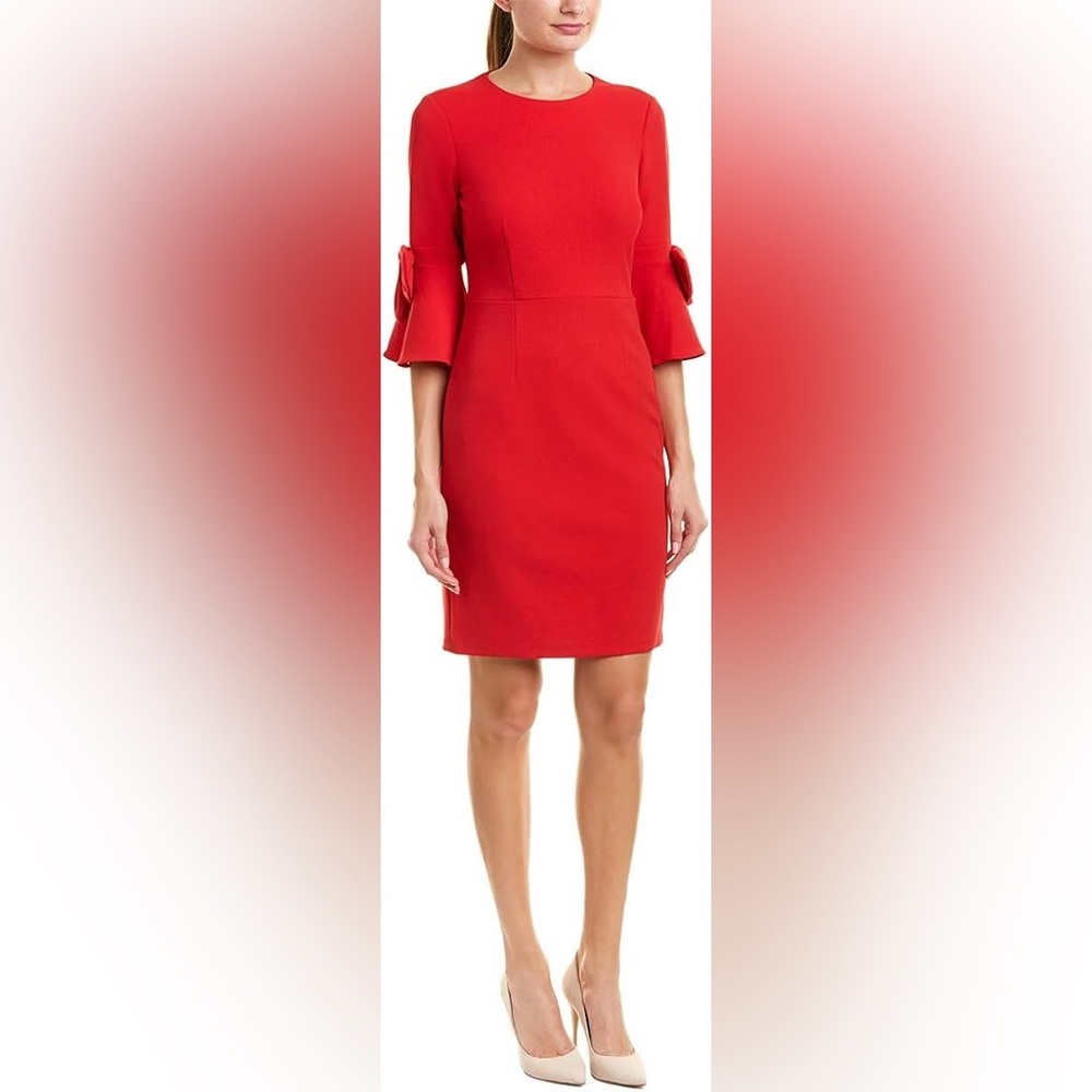 Donna Morgan Red Sz 10 DRESS